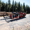 Rigid A Trailer with Folding Skel B Trailer - Rosso Red