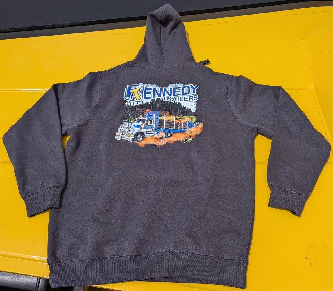 Charcoal Logging Hoodie