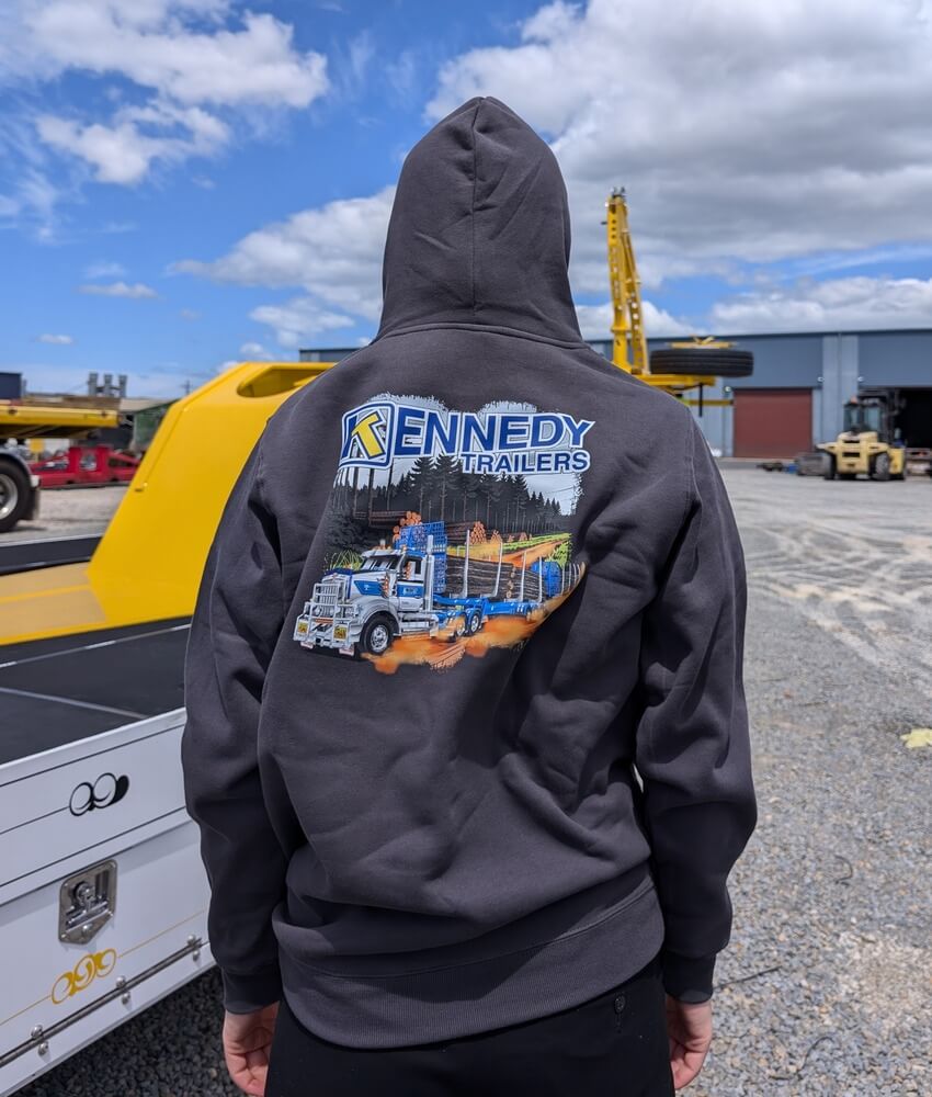 Charcoal Logging Hoodie