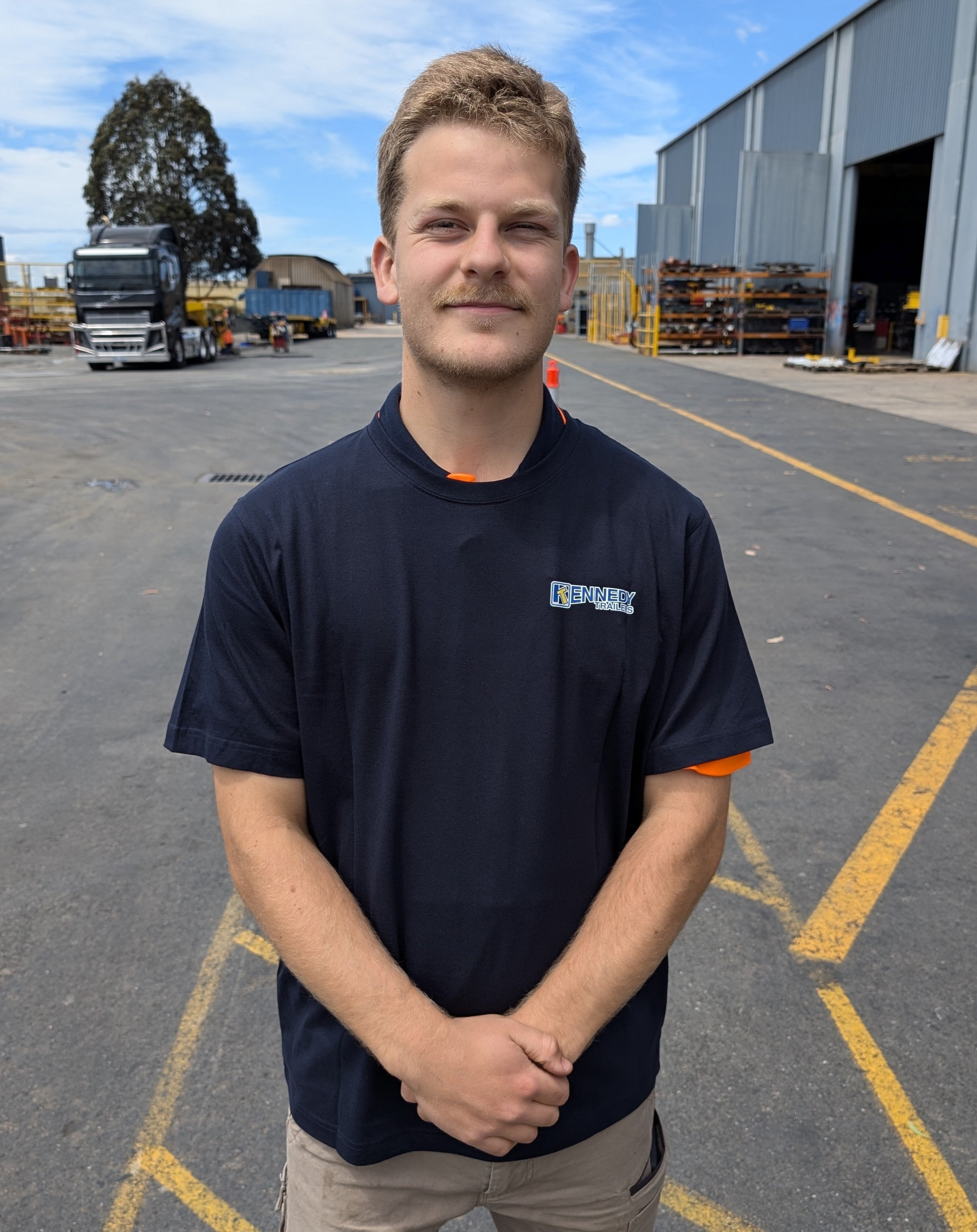 Navy Tipper T-Shirt