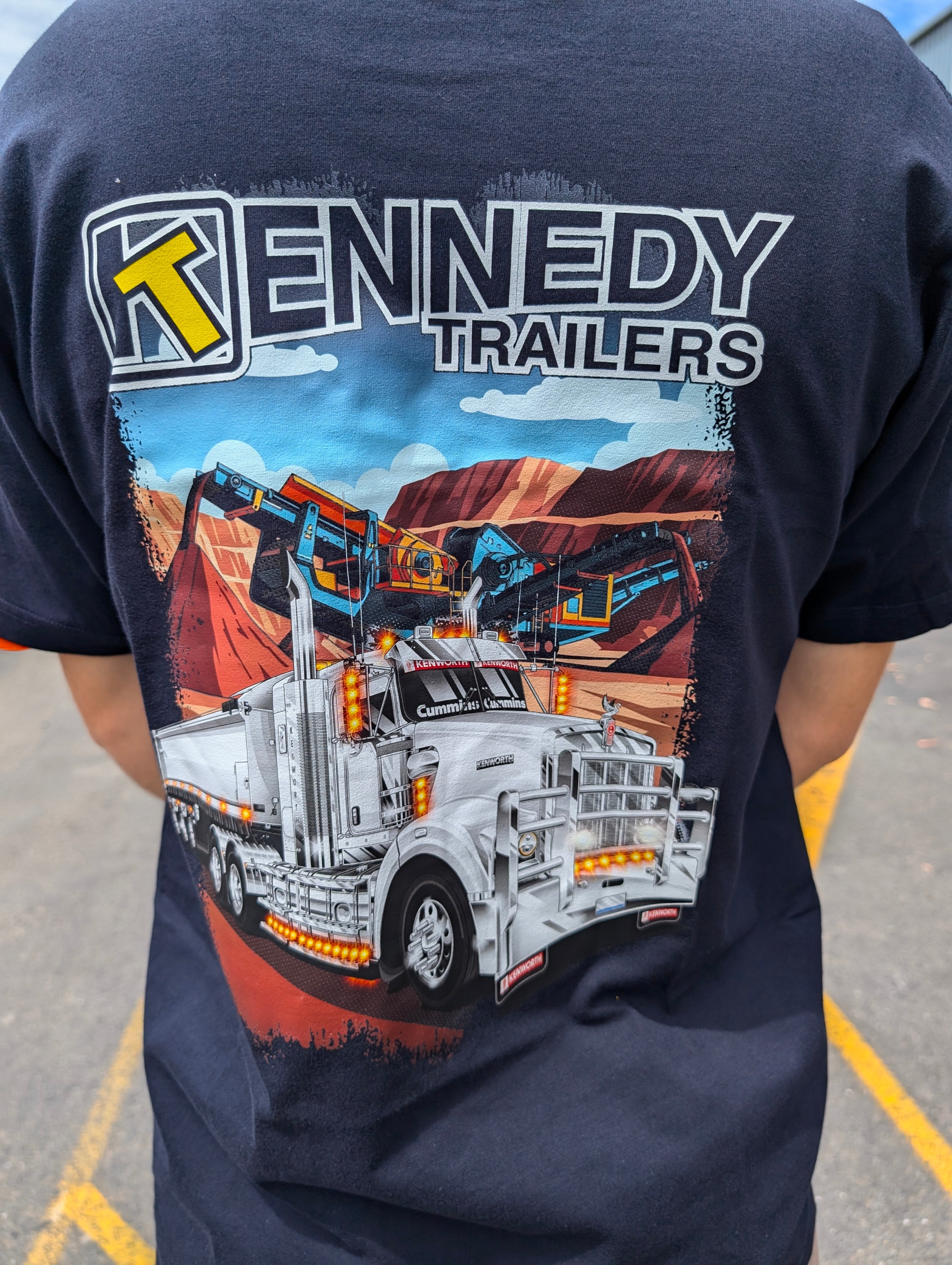 Navy Tipper T-Shirt